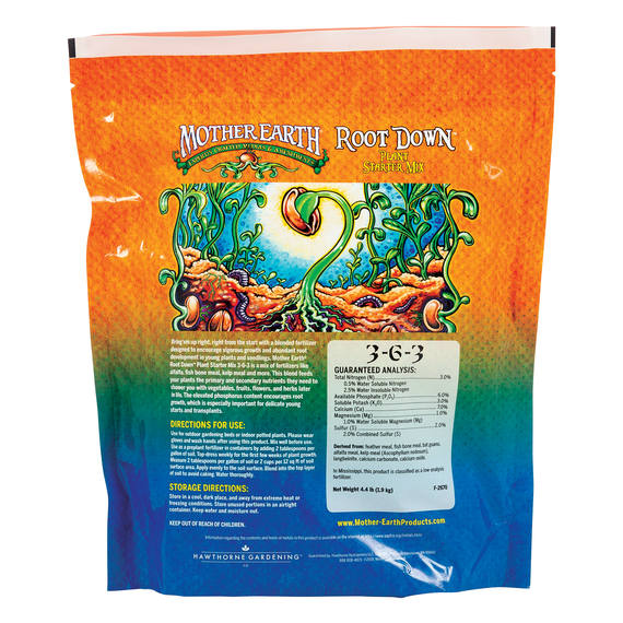 Mother Earth Root Down Starter Mix 3-6-3 - 4.4lb