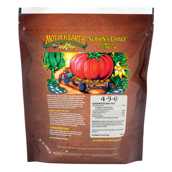 Mother Earth Season's Choice Tomato & Vegetable Mix 4-5-6 - 4.4lb