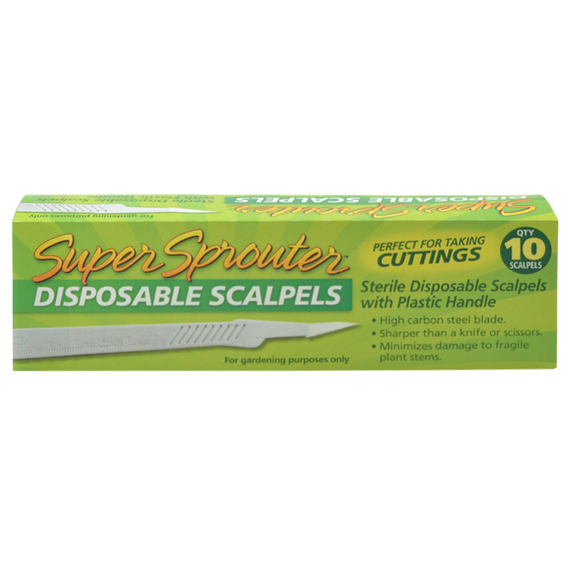 Super Sprouter Sterile Disposable Scalpel - Individually Wrapped